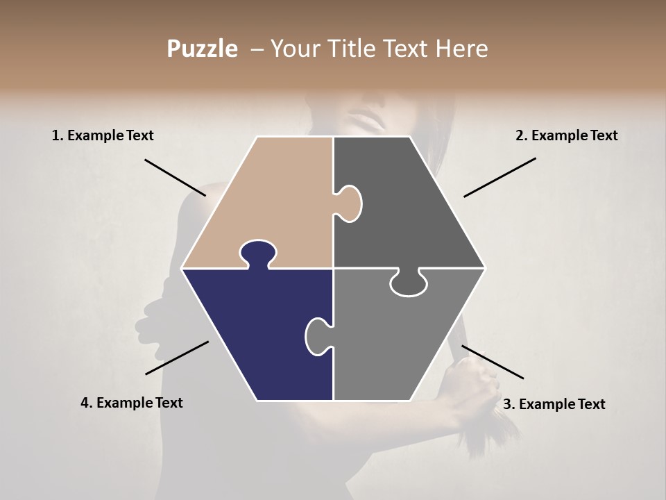 Beautiful Fashion Girl PowerPoint Template