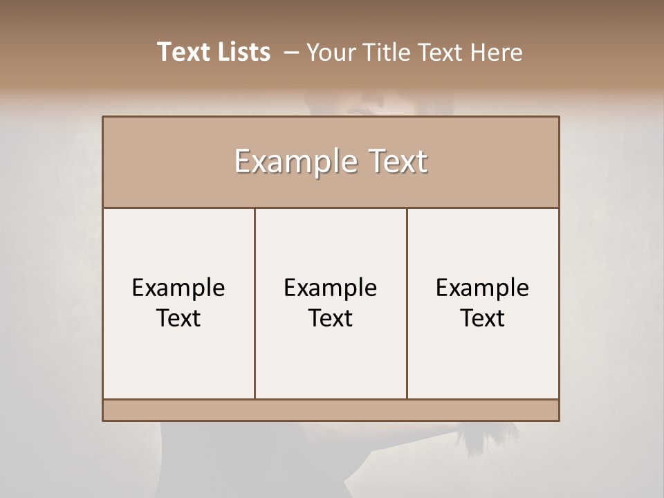 Beautiful Fashion Girl PowerPoint Template