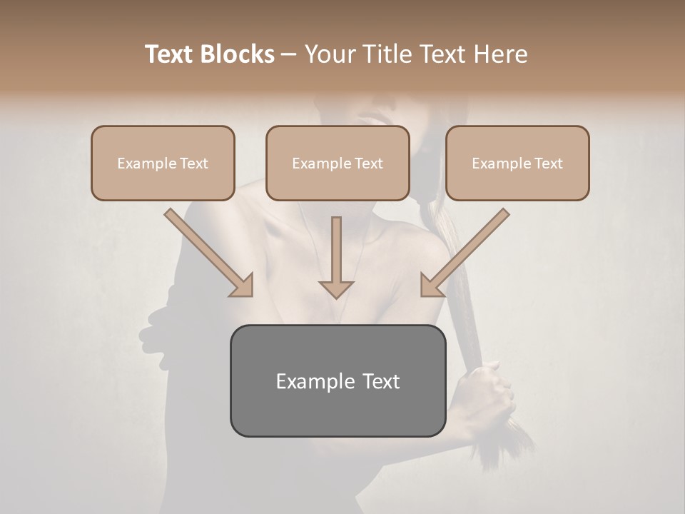 Beautiful Fashion Girl PowerPoint Template