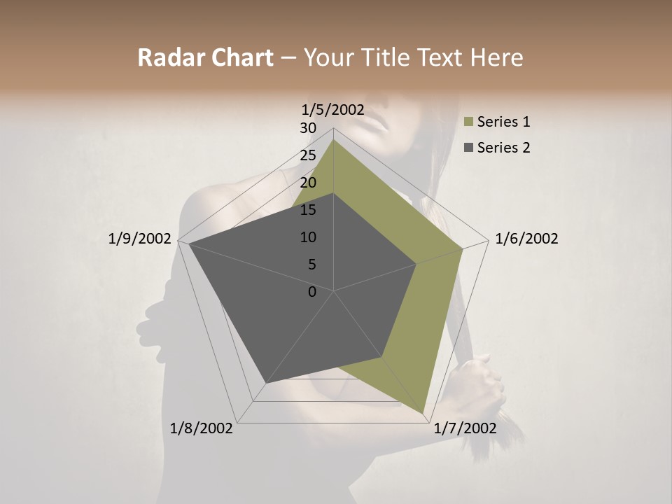 Beautiful Fashion Girl PowerPoint Template