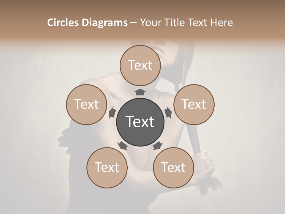 Beautiful Fashion Girl PowerPoint Template