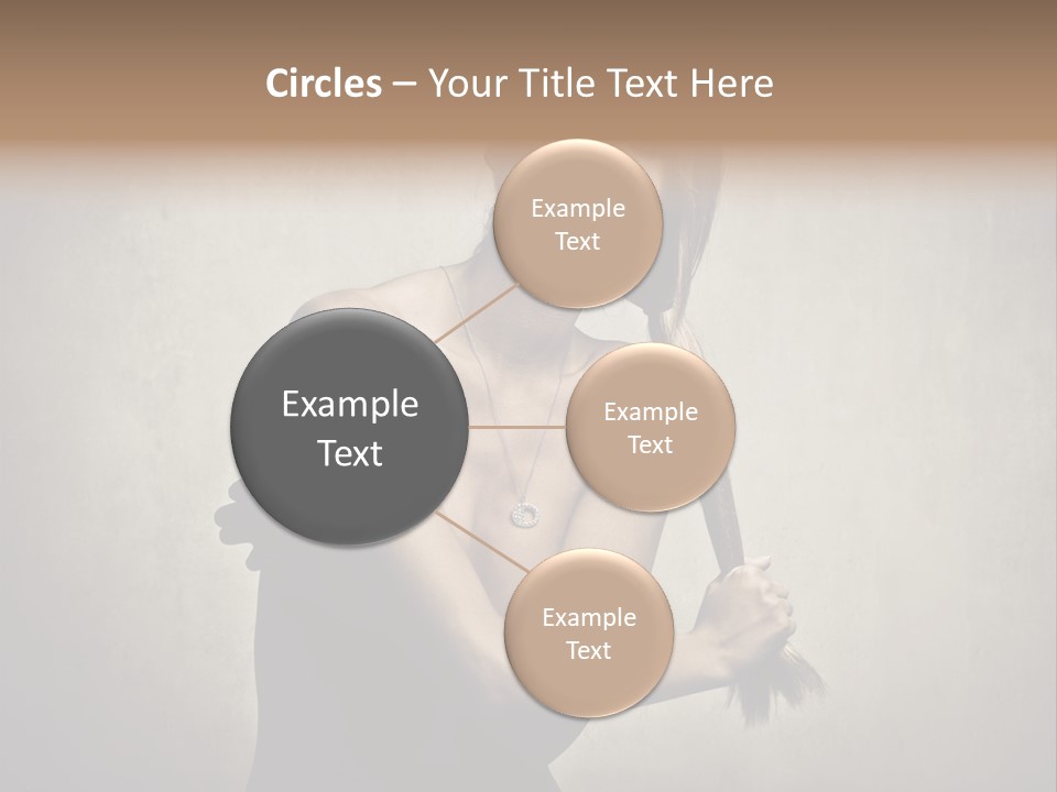 Beautiful Fashion Girl PowerPoint Template