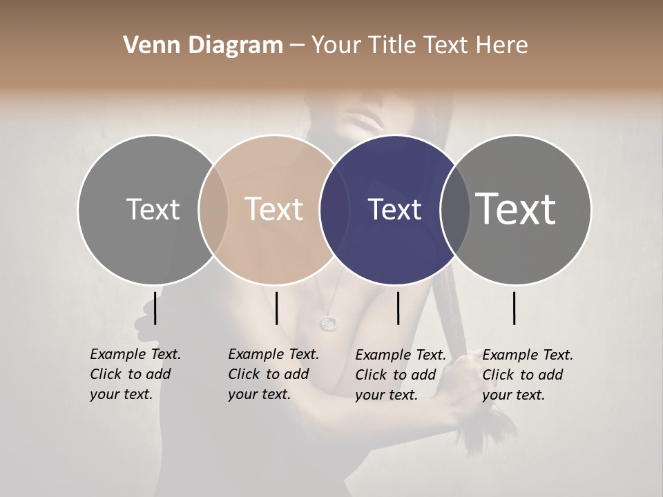 Beautiful Fashion Girl PowerPoint Template