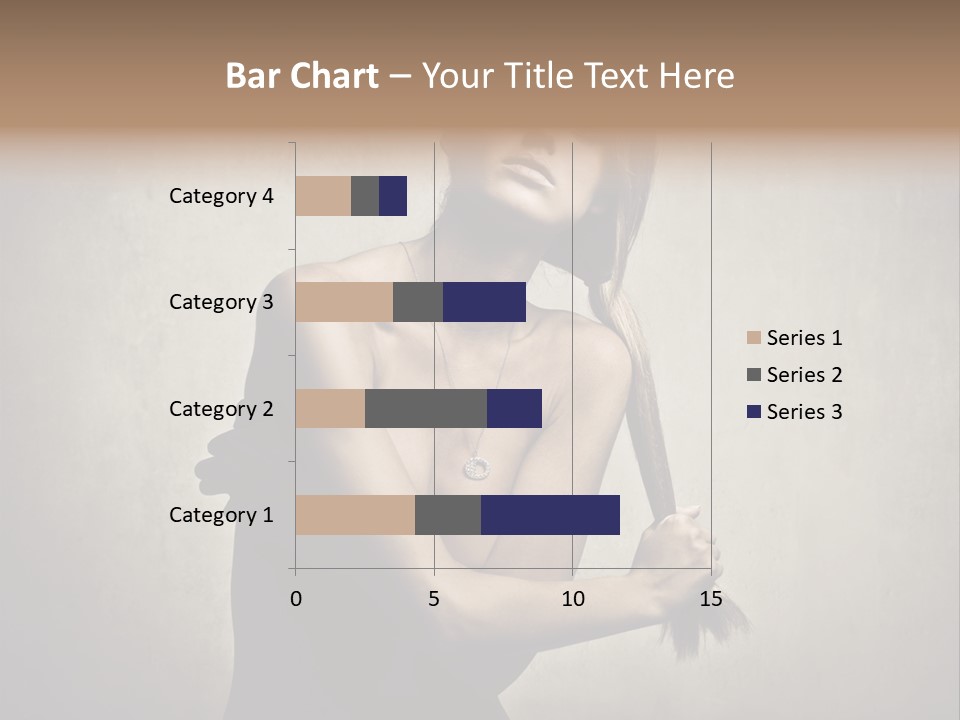 Beautiful Fashion Girl PowerPoint Template