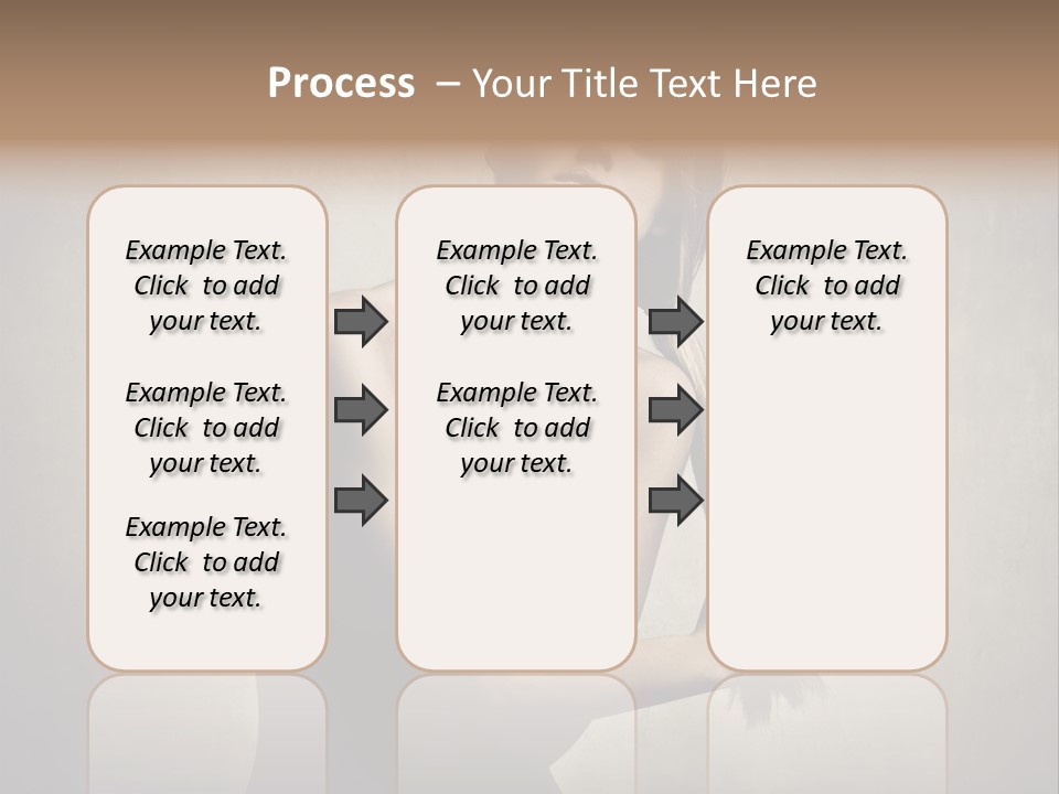 Beautiful Fashion Girl PowerPoint Template