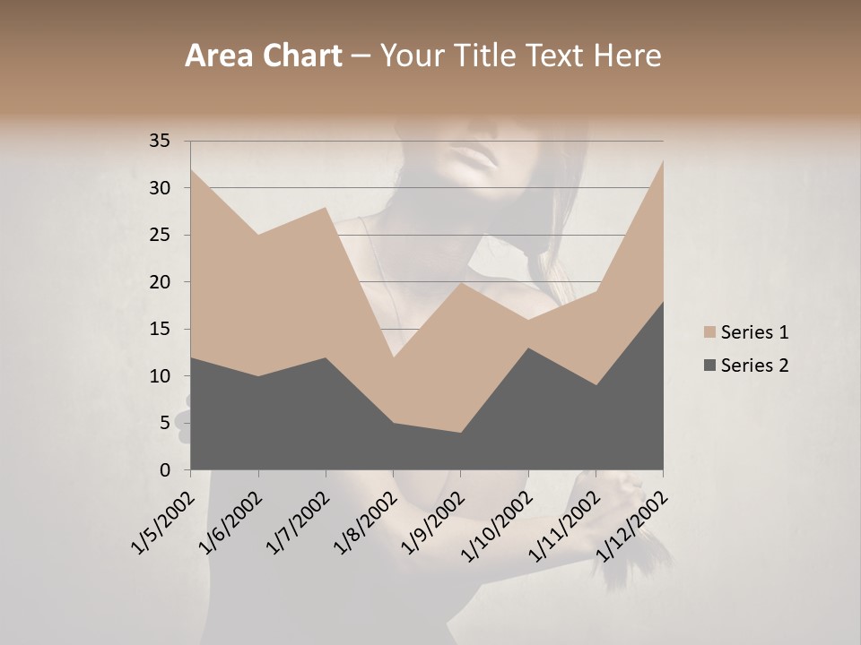 Beautiful Fashion Girl PowerPoint Template