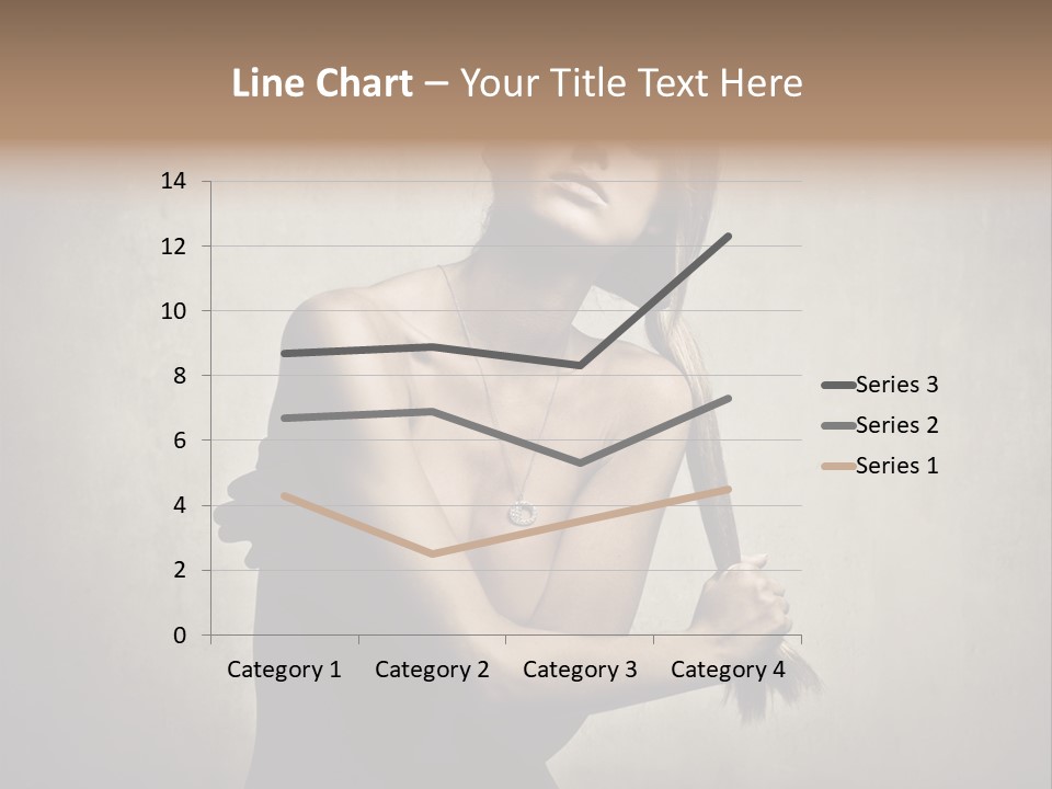 Beautiful Fashion Girl PowerPoint Template