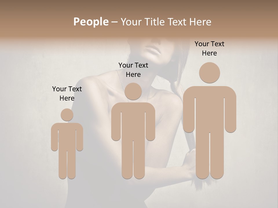 Beautiful Fashion Girl PowerPoint Template