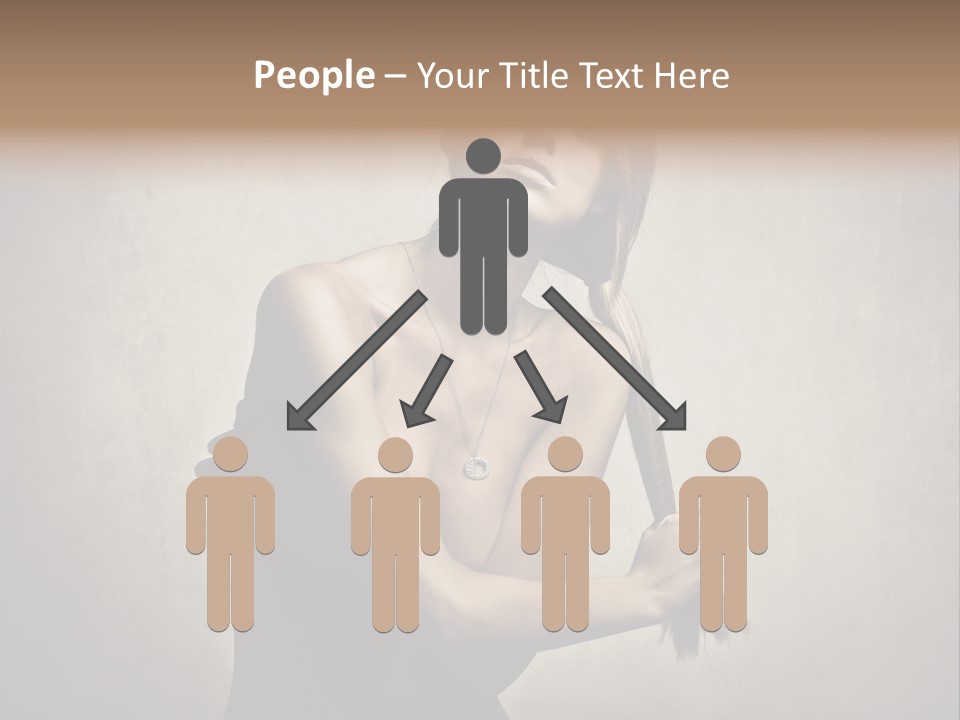 Beautiful Fashion Girl PowerPoint Template