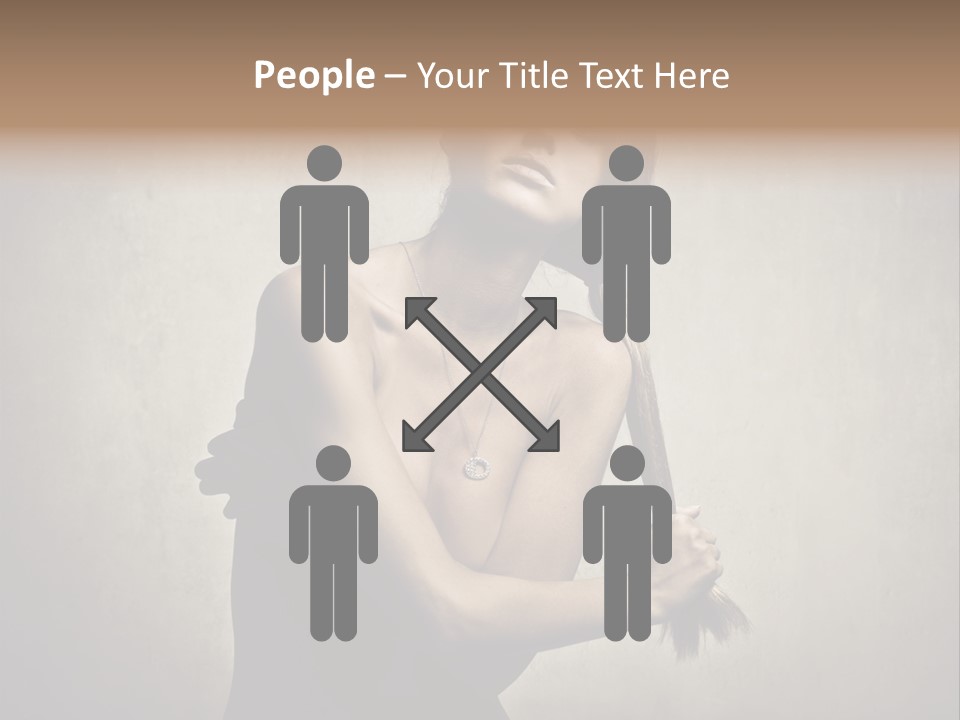 Beautiful Fashion Girl PowerPoint Template