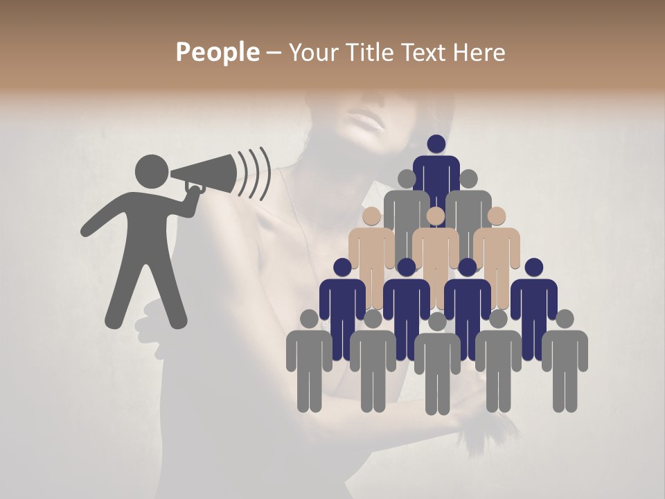 Beautiful Fashion Girl PowerPoint Template