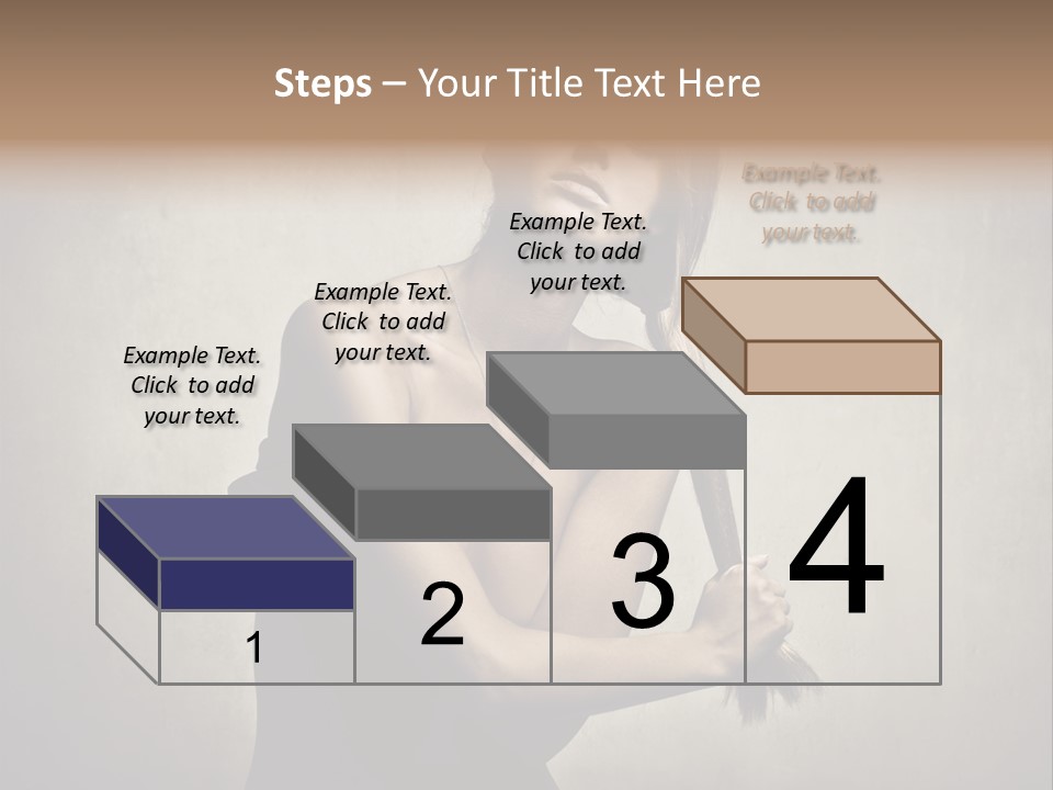 Beautiful Fashion Girl PowerPoint Template