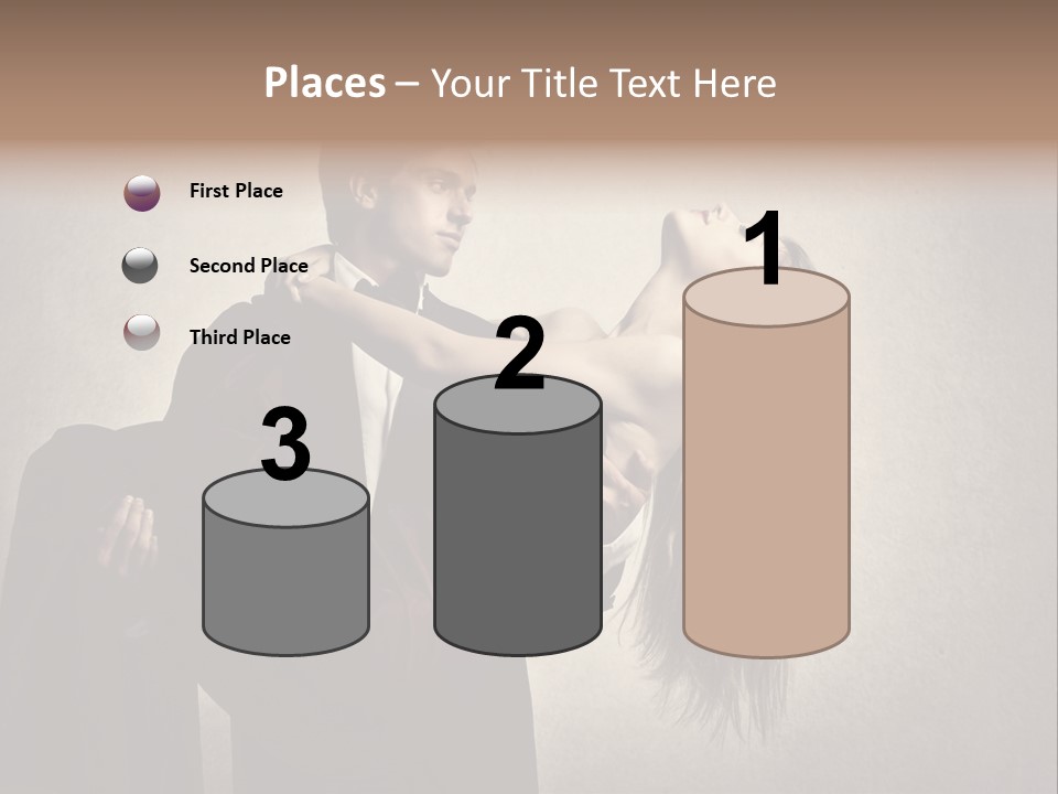 Indoor Portrait Marriage PowerPoint Template