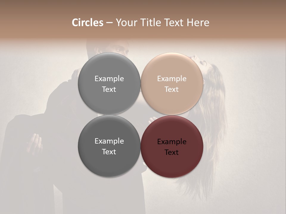 Indoor Portrait Marriage PowerPoint Template