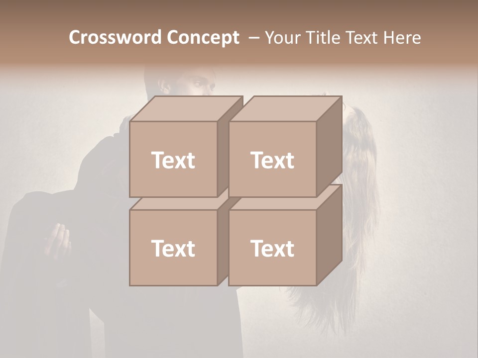 Indoor Portrait Marriage PowerPoint Template