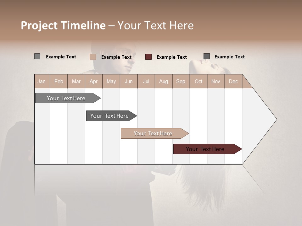 Indoor Portrait Marriage PowerPoint Template