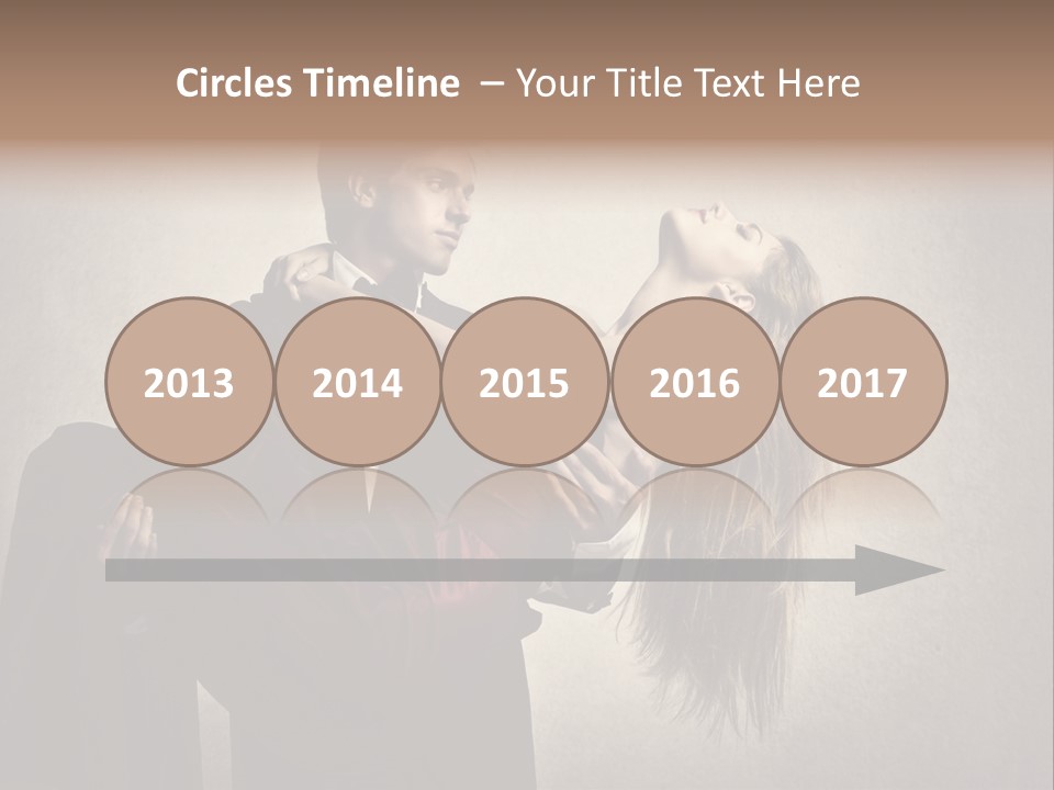 Indoor Portrait Marriage PowerPoint Template