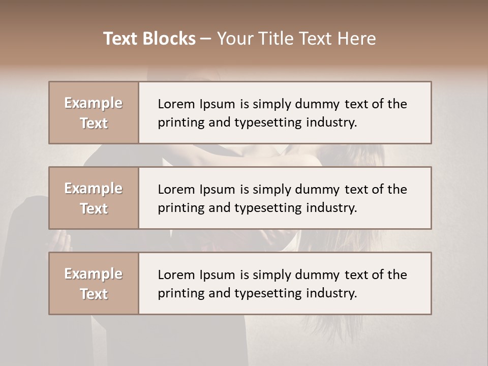 Indoor Portrait Marriage PowerPoint Template