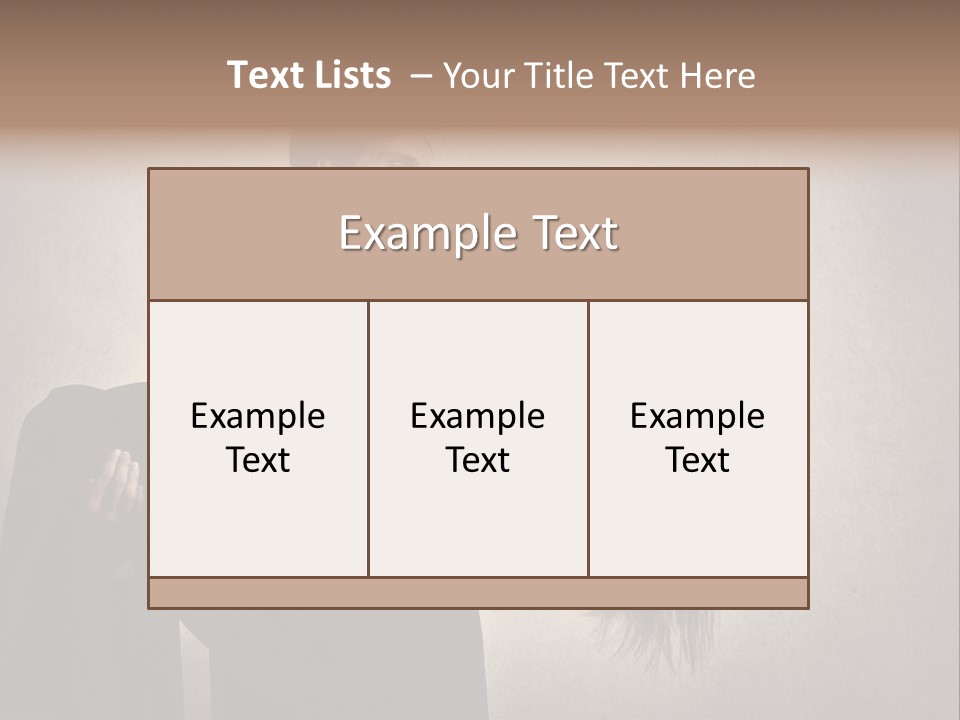 Indoor Portrait Marriage PowerPoint Template