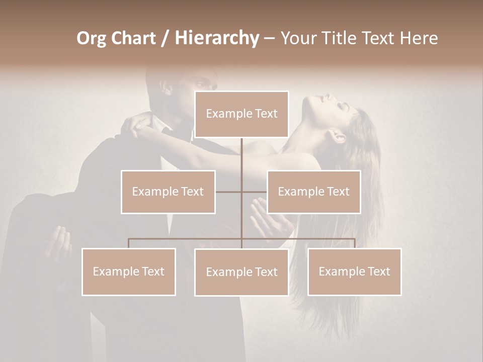 Indoor Portrait Marriage PowerPoint Template
