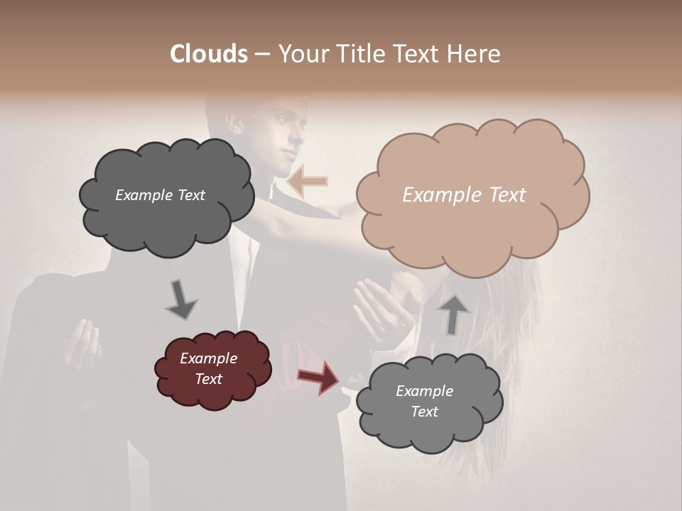 Indoor Portrait Marriage PowerPoint Template