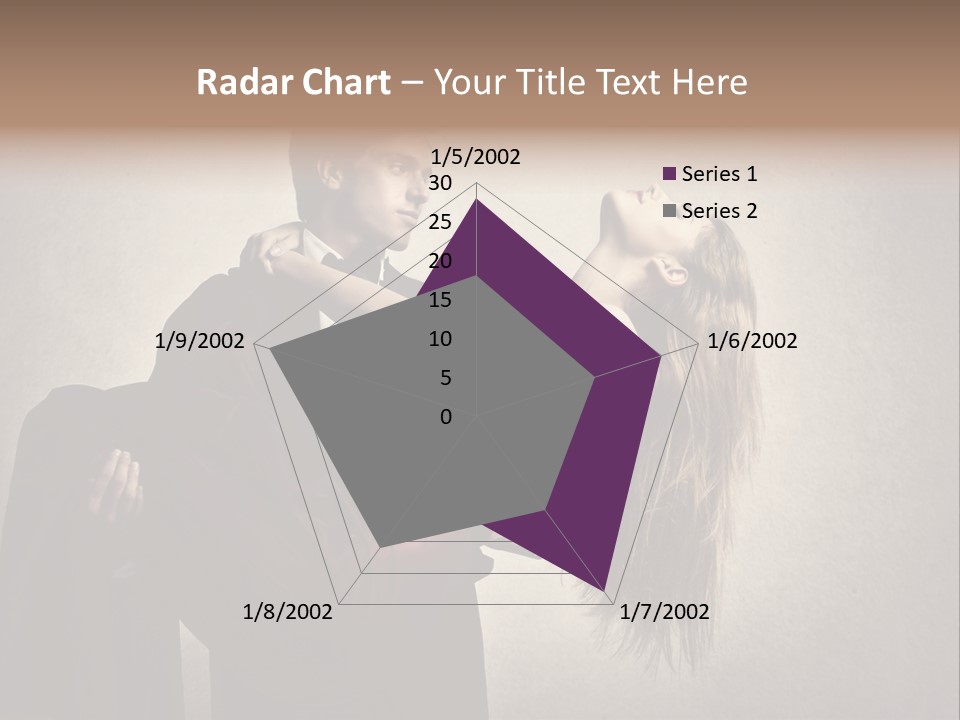 Indoor Portrait Marriage PowerPoint Template