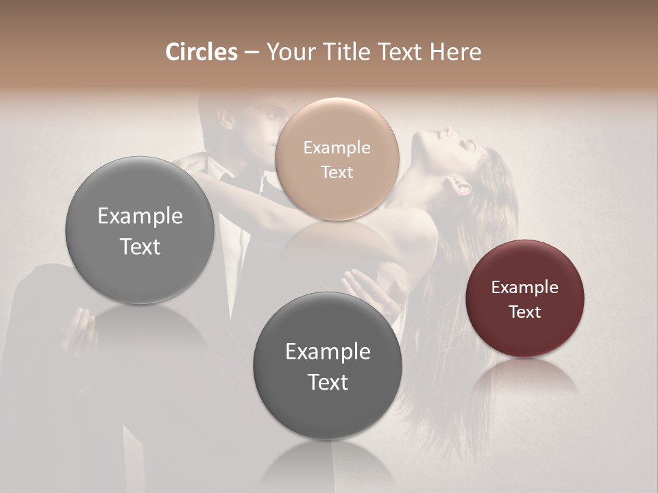 Indoor Portrait Marriage PowerPoint Template