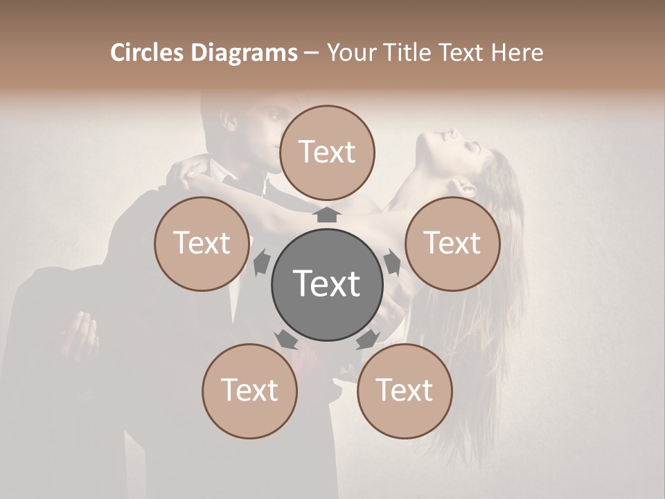 Indoor Portrait Marriage PowerPoint Template