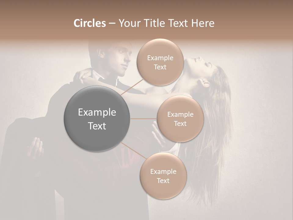 Indoor Portrait Marriage PowerPoint Template