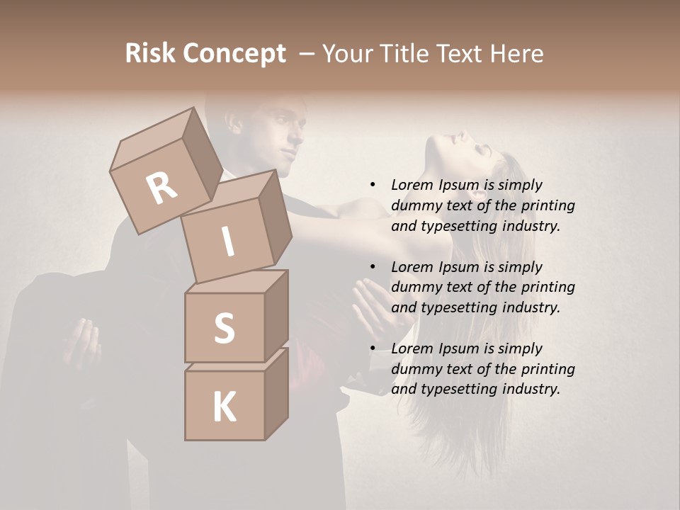 Indoor Portrait Marriage PowerPoint Template