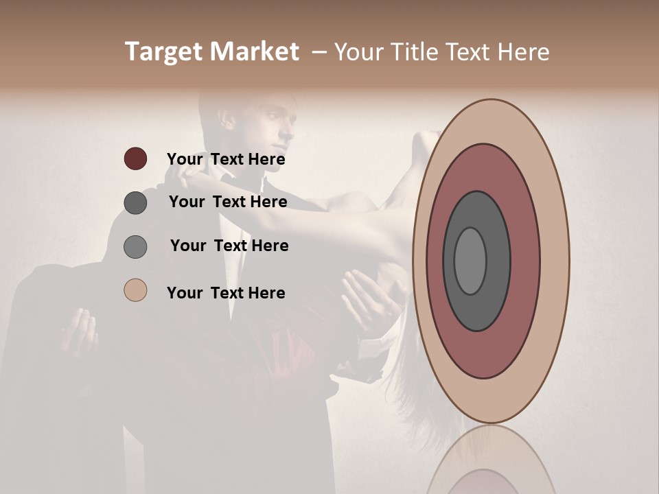 Indoor Portrait Marriage PowerPoint Template