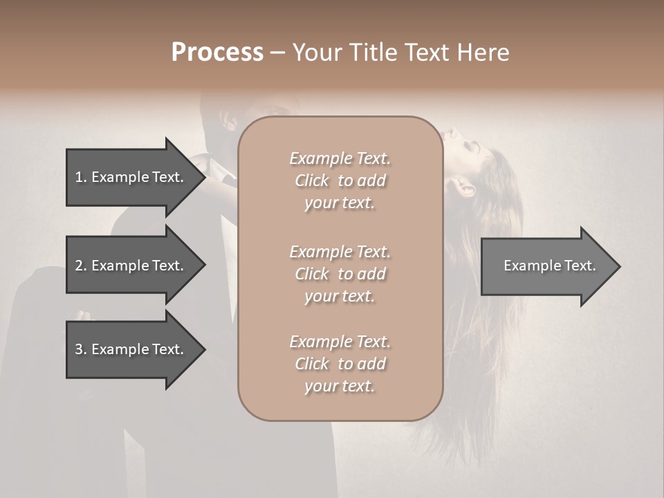 Indoor Portrait Marriage PowerPoint Template