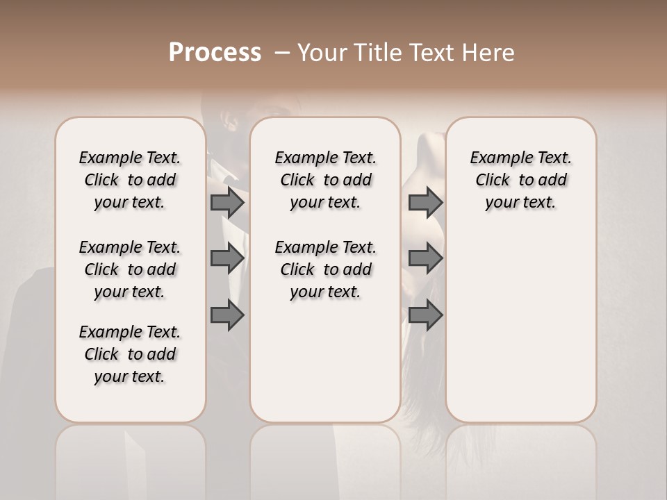 Indoor Portrait Marriage PowerPoint Template