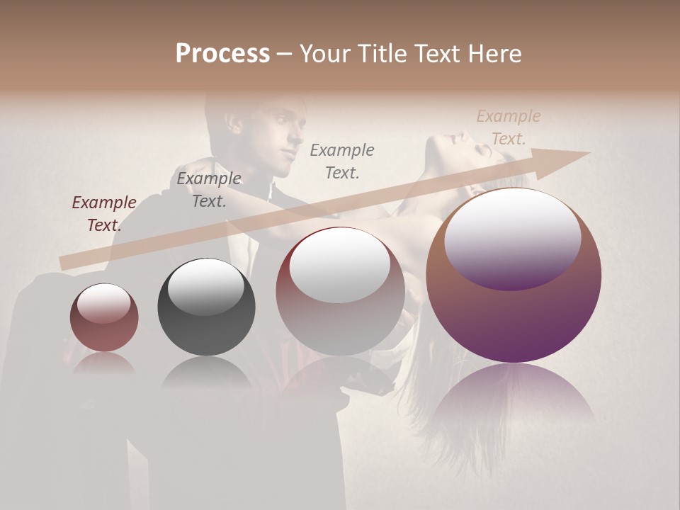 Indoor Portrait Marriage PowerPoint Template