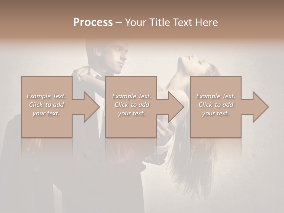Indoor Portrait Marriage PowerPoint Template