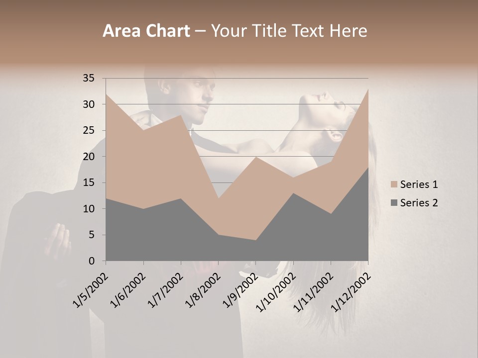 Indoor Portrait Marriage PowerPoint Template