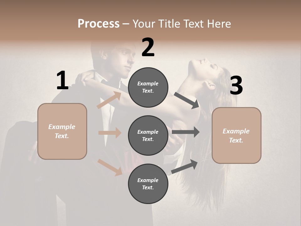 Indoor Portrait Marriage PowerPoint Template