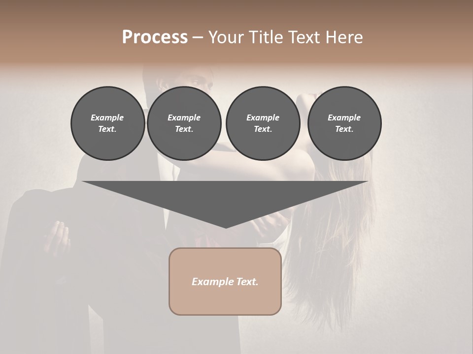 Indoor Portrait Marriage PowerPoint Template