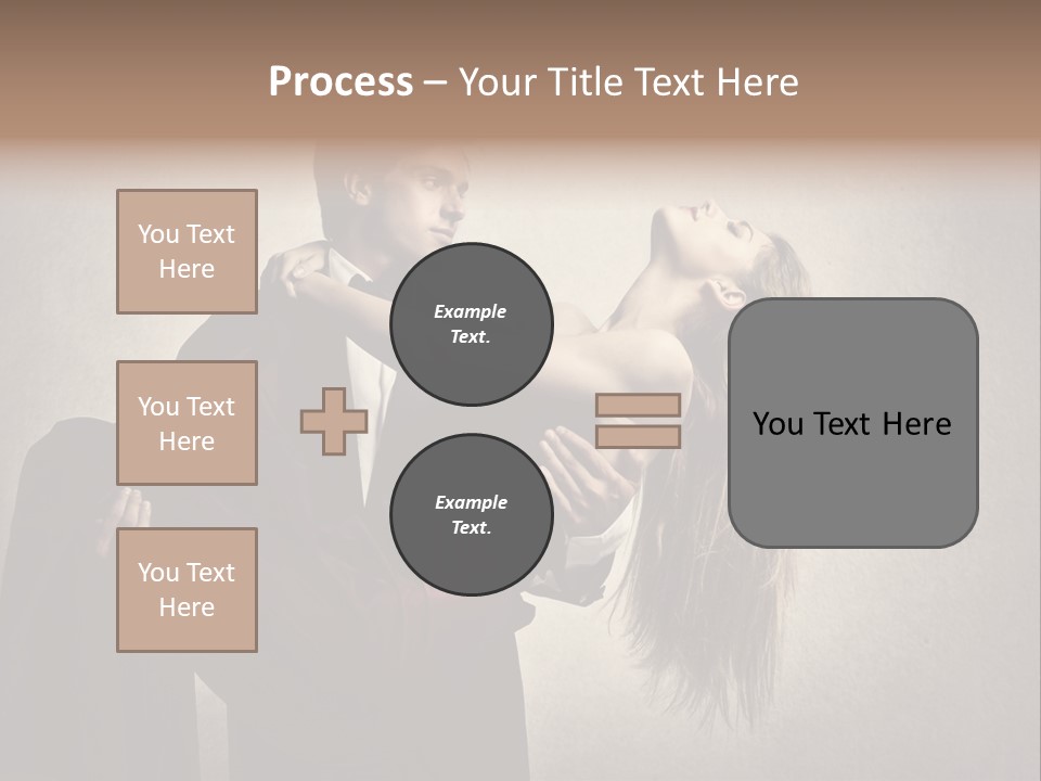 Indoor Portrait Marriage PowerPoint Template