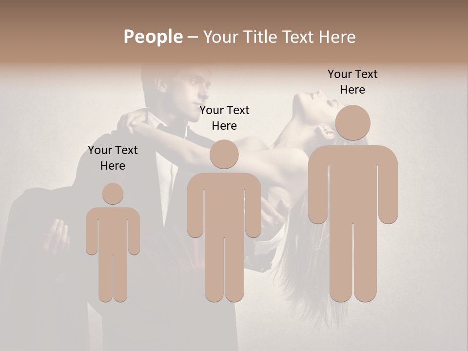 Indoor Portrait Marriage PowerPoint Template