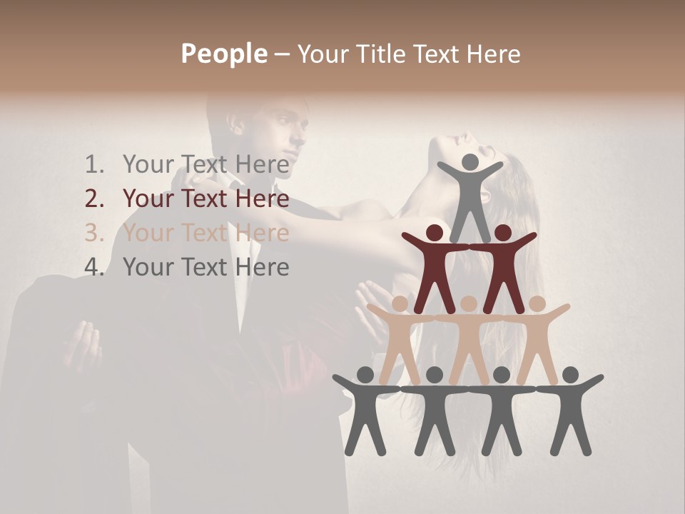 Indoor Portrait Marriage PowerPoint Template