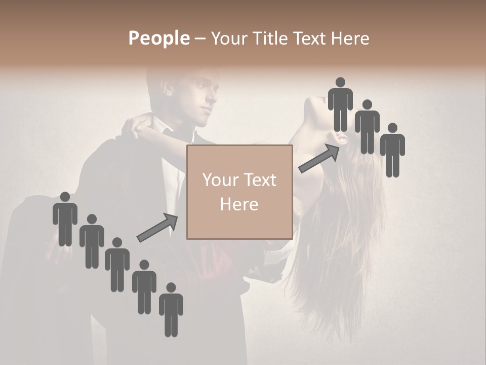 Indoor Portrait Marriage PowerPoint Template