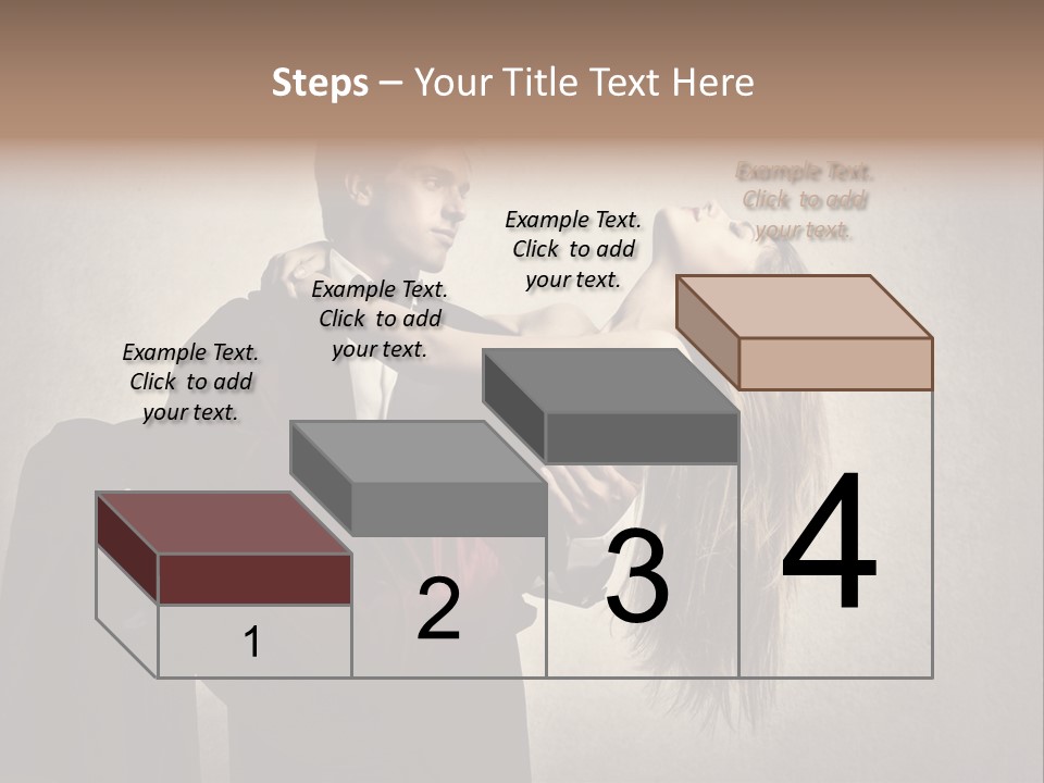 Indoor Portrait Marriage PowerPoint Template