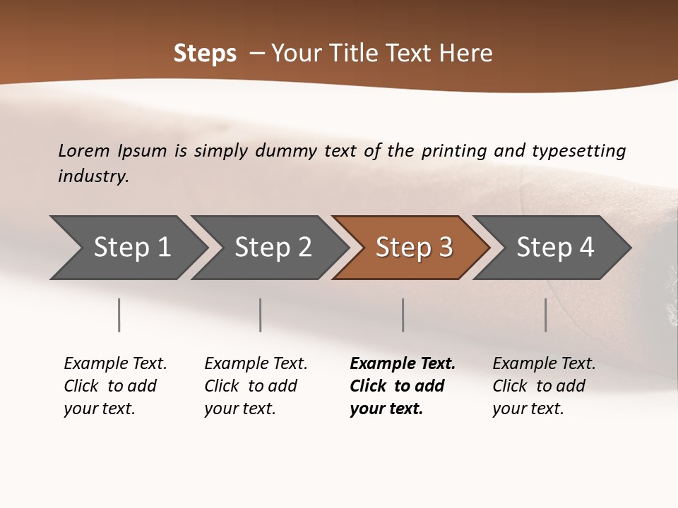 Smoking Recreational Cigar PowerPoint Template