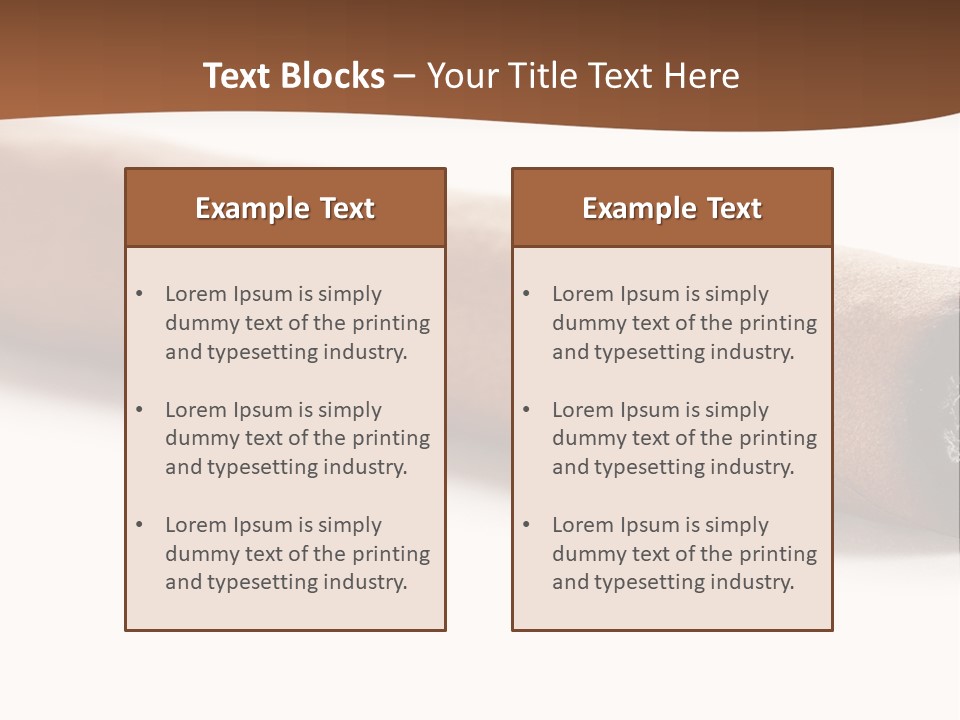 Smoking Recreational Cigar PowerPoint Template
