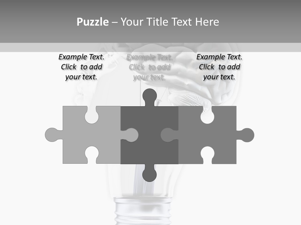 Silhouette Modern Idea PowerPoint Template