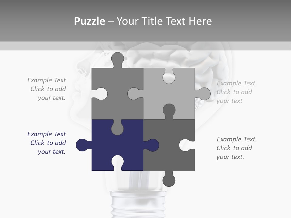 Silhouette Modern Idea PowerPoint Template