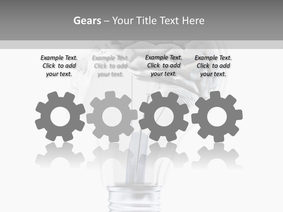 Silhouette Modern Idea PowerPoint Template