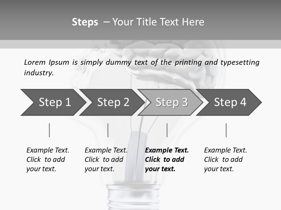 Silhouette Modern Idea PowerPoint Template