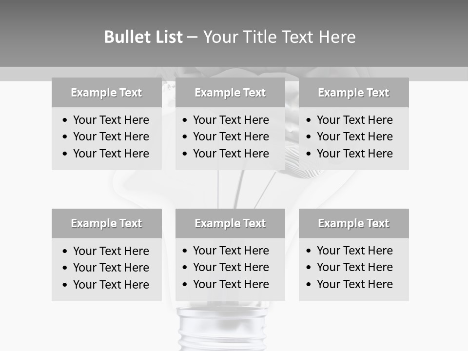 Silhouette Modern Idea PowerPoint Template
